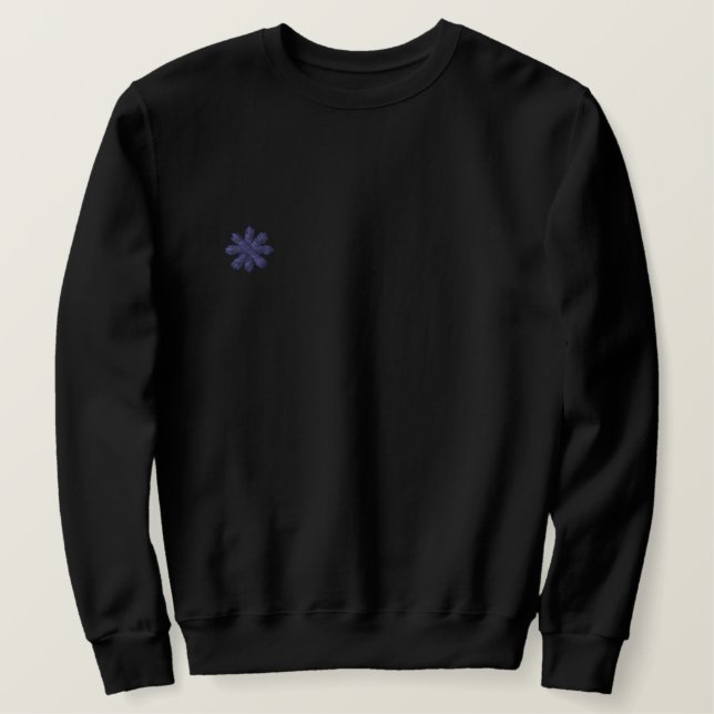 SWEATSHIRT EMBROIDERIERTE FRAUEN STYLE DESIGN (Design vorne)