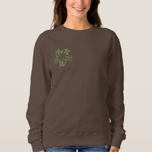 SWEATSHIRT EMBROIDERIERTE FRAUEN STYLE DESIGN