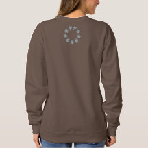 SWEATSHIRT EMBROIDERIERTE FRAUEN STYLE DESIGN