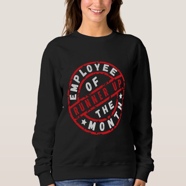 Sweatshirt Employé Du Mois Prolongé (Devant)