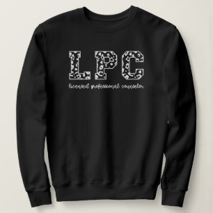 Sweatshirt Empreinte de léopard de conseiller professionnel a