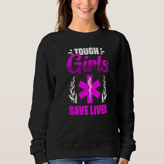 Sweatshirt EMT Women  Emergency Medical Technician EMT Parame (Devant)