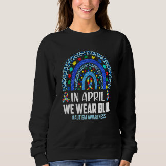 Sweatshirt En Avril Nous Portons Sensibilisation sur l'autism