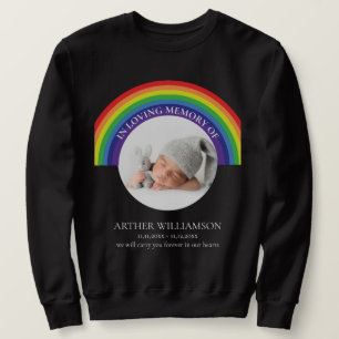 Sweatshirt En mémoire d'amour de la photo mémoriale enfant