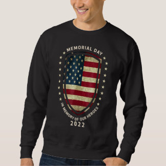 Sweatshirt En Mémoire De Nos Héros 2022