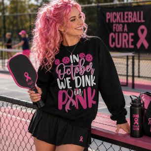 Sweatshirt En Octobre Nous Buvons en Rose