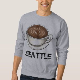 Sweatshirt en retard de la Coupe du café de Seattl