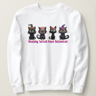 Sweatshirt Enchanter le groupe de chats d'Halloween