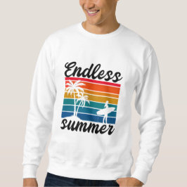 Sweatshirt "Endless Summer Surf T-Shirt - Retro Beach Bliss"