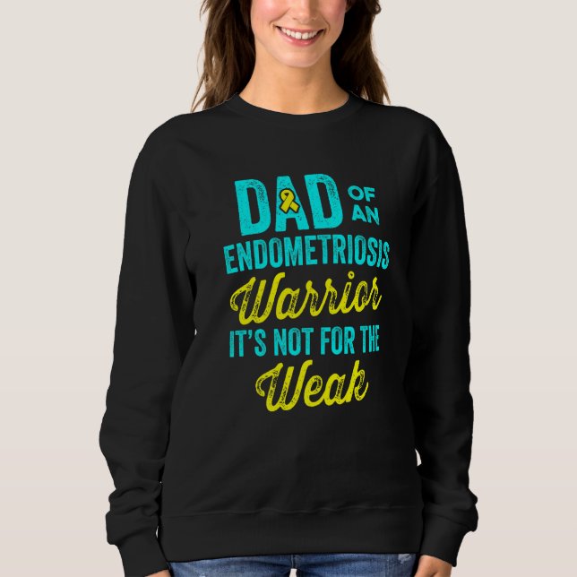 Sweatshirt Endometriosis Endo Survivor Dad Warrior  4 (Devant)
