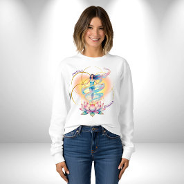 Sweatshirt Energía Femenina renace en la flor del Loto
