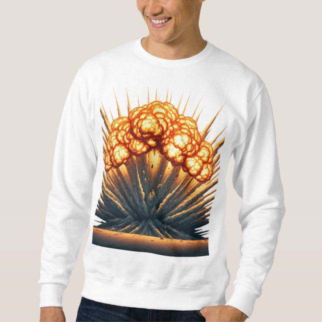 Sweatshirt "Énergie explosive" (Devant)
