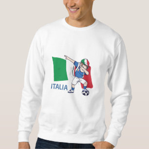 Sweatshirt Enfant supporter de football d'Italie qui fait le