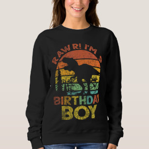 Sweatshirt Enfants 9e anniversaire Dinosaur Rawr Im 9 Rex 9 A