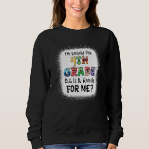 Sweatshirt Enfants de 4e année enseignant de retour à l'école