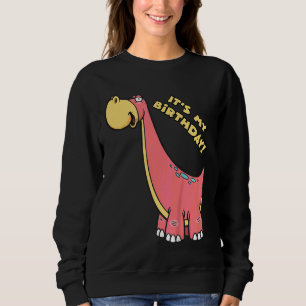 Sweatshirt Enfants Enfants Dino Anniversaire Dinosaure Thème 