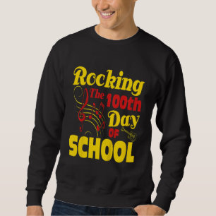Sweatshirt Enfants Frapper le 100e jour de l'école 100 jours 