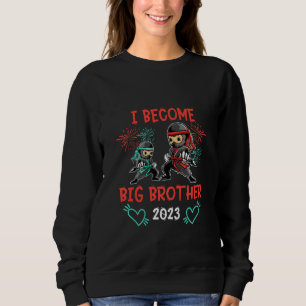 Sweatshirt Enfants frères Big Brother ninja