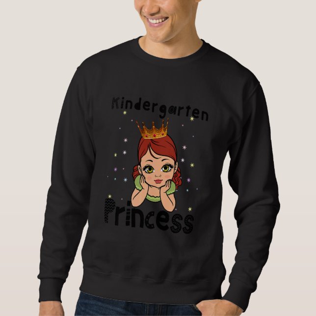 Sweatshirt Enfants Gardergarten Princesse Toddler Girl Espagn (Devant)