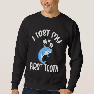 Sweatshirt Enfants J'ai Perdu Ma Première Dent Fairy Shark De