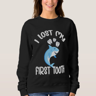 Sweatshirt Enfants J'Ai Perdu Ma Première Dents Fairy Shark T