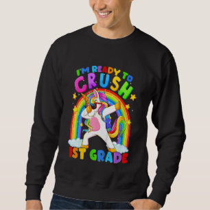 Sweatshirt Enfants Je suis prêt à écraser la licorne de 1ère