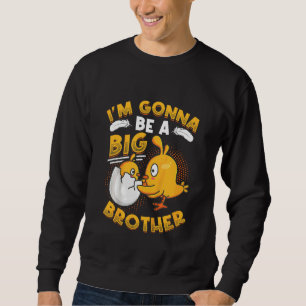 Sweatshirt Enfants Je vais être un grand frère 2023 Grossesse