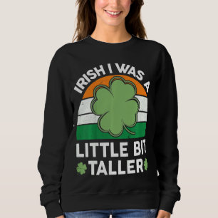 Sweatshirt Enfants Jour de la Saint Patrick Irlandais J'Étais