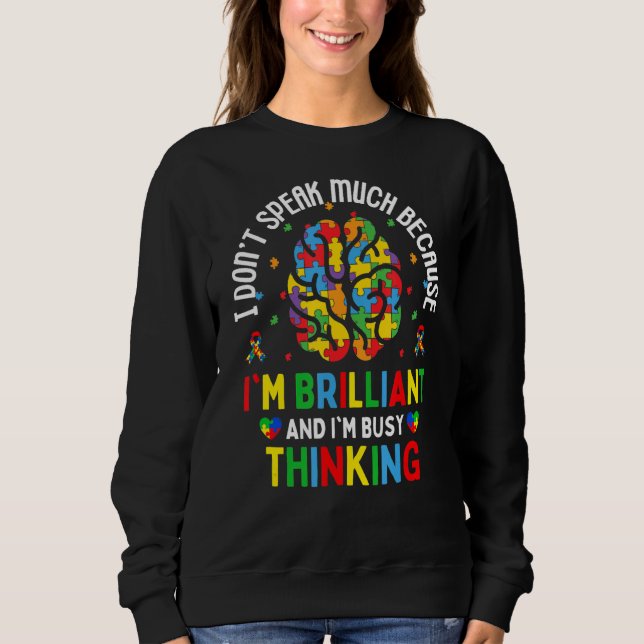 Sweatshirt Enfants Maman Papa Enseignants Sensibilisation sur (Devant)