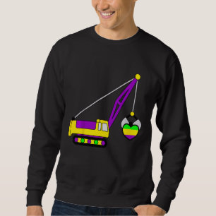 Sweatshirt Enfants Mardi Gras Gras Grue Carnival Levant Carni