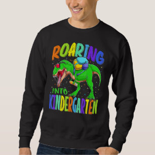 Sweatshirt Enfants Se Roulant Dans La Maternelle Dinosaur Rex