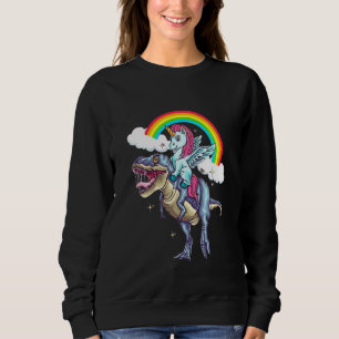 Sweatshirt Enfants Unicorn équitation Dinosaure Garçons Fille