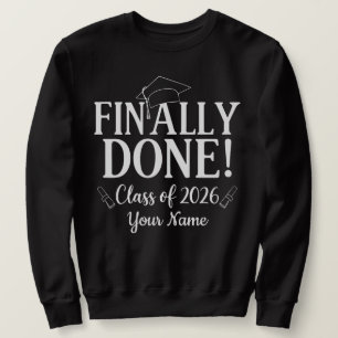 Sweatshirt Enfin fait classe 2026 remise des diplômes senior