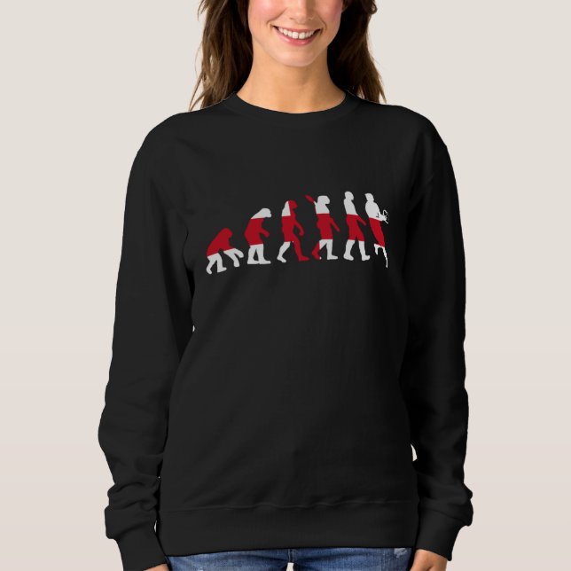 Sweatshirt England Sport Rugby Athlete Rugby Player Graphic E (Devant)