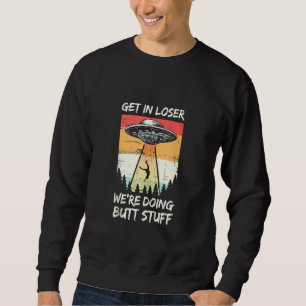 Sweatshirt Enlèvement par des Extraterrestres Monte Dedans Pe