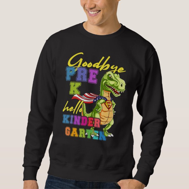 Sweatshirt Enseignant Au Repas Préscolaire Diplôme Bonjour Ki (Devant)