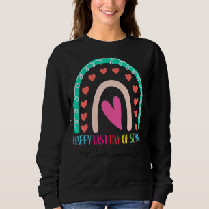 Sweatshirt Enseignant de 1ère année Bonne école de Dernier jo