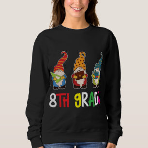 Sweatshirt Enseignant de premier jour Retour à l'école Gnomes
