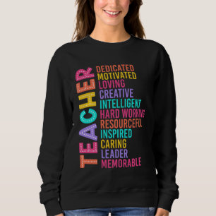 Sweatshirt Enseignant de retour à l'école
