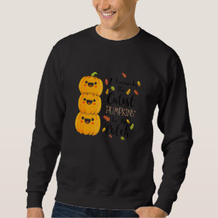 Sweatshirt Enseignant J'Enseigne La Cutest Pumkin Dans Le Hal