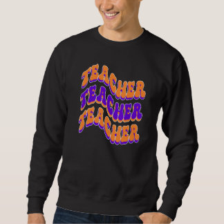 Sweatshirt Enseignant, Meilleur Enseignant, Enseignant Hallow