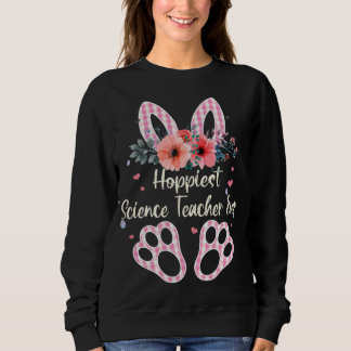 Sweatshirt Enseignant scientifique le plus optimiste lapin Pl