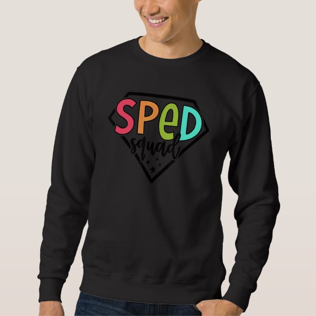 Sweatshirt Enseignant Spécial De L'Escadron D'Entraînement De (Devant)
