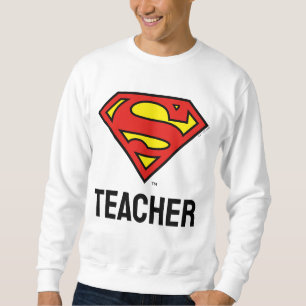 Sweatshirt Enseignant Superman S-Shield   Logo Superman