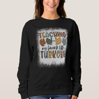 Sweatshirt Enseignement Bleached Mon Petit Maître De Déchets