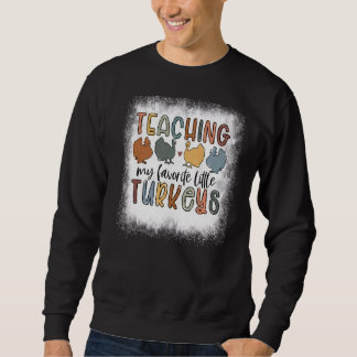 Sweatshirt Enseignement Bleached Mon Petit Maître De Déchets