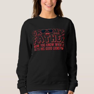Sweatshirt Enterrement de vie de garçon du mariage du père du