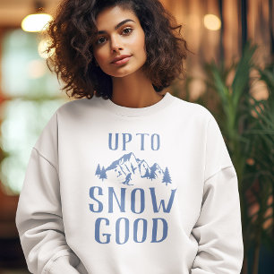 Sweatshirt Enterrement de vie de jeune fille Ski Drôle Jusqu'