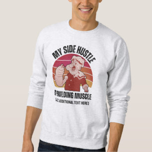 Sweatshirt Entraînement amusant Fitness Body Building POPEYE
