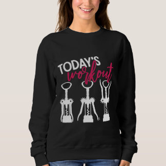 Sweatshirt Entraînement d'aujourd'hui Vin